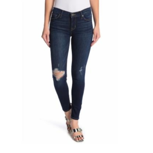 Hudson Jeans Denim - HUDSON // krista super skinny ankle ripped